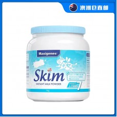 【澳洲直邮包邮】Maxigenes 美可卓 脱脂成人牛奶粉 1公斤/罐【收件人身份证必须上传】【新疆、西藏、内蒙古、青海、宁夏、海南、甘肃，需加收运费】